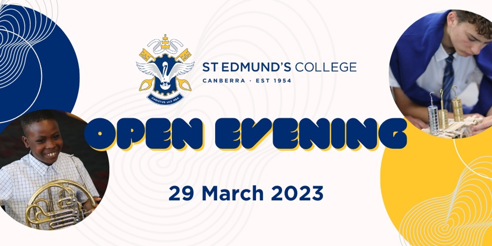 Banner image for Open Evening 2023