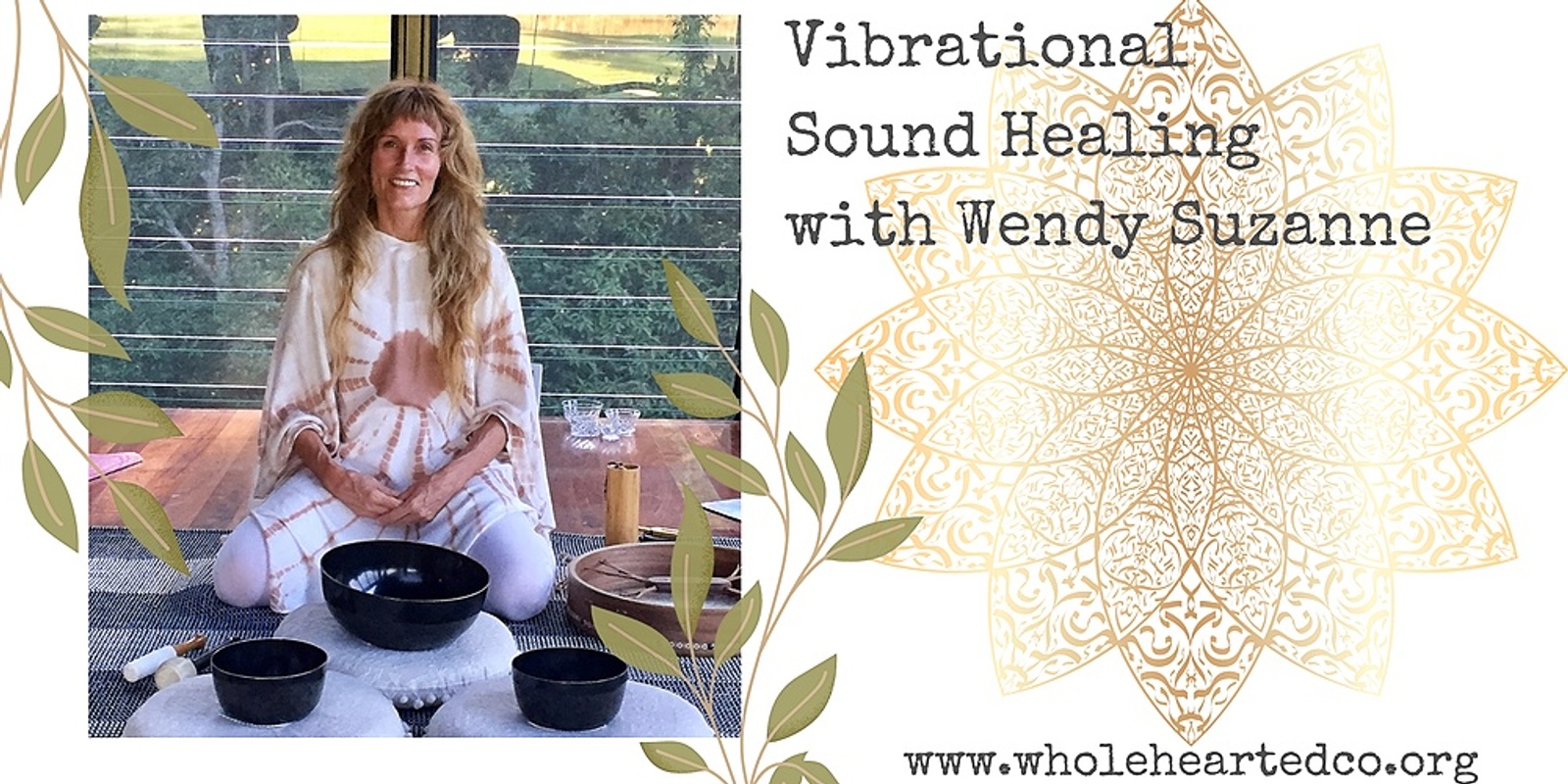 Banner image for Vibrational Sound Healing with Wendy Suzanne