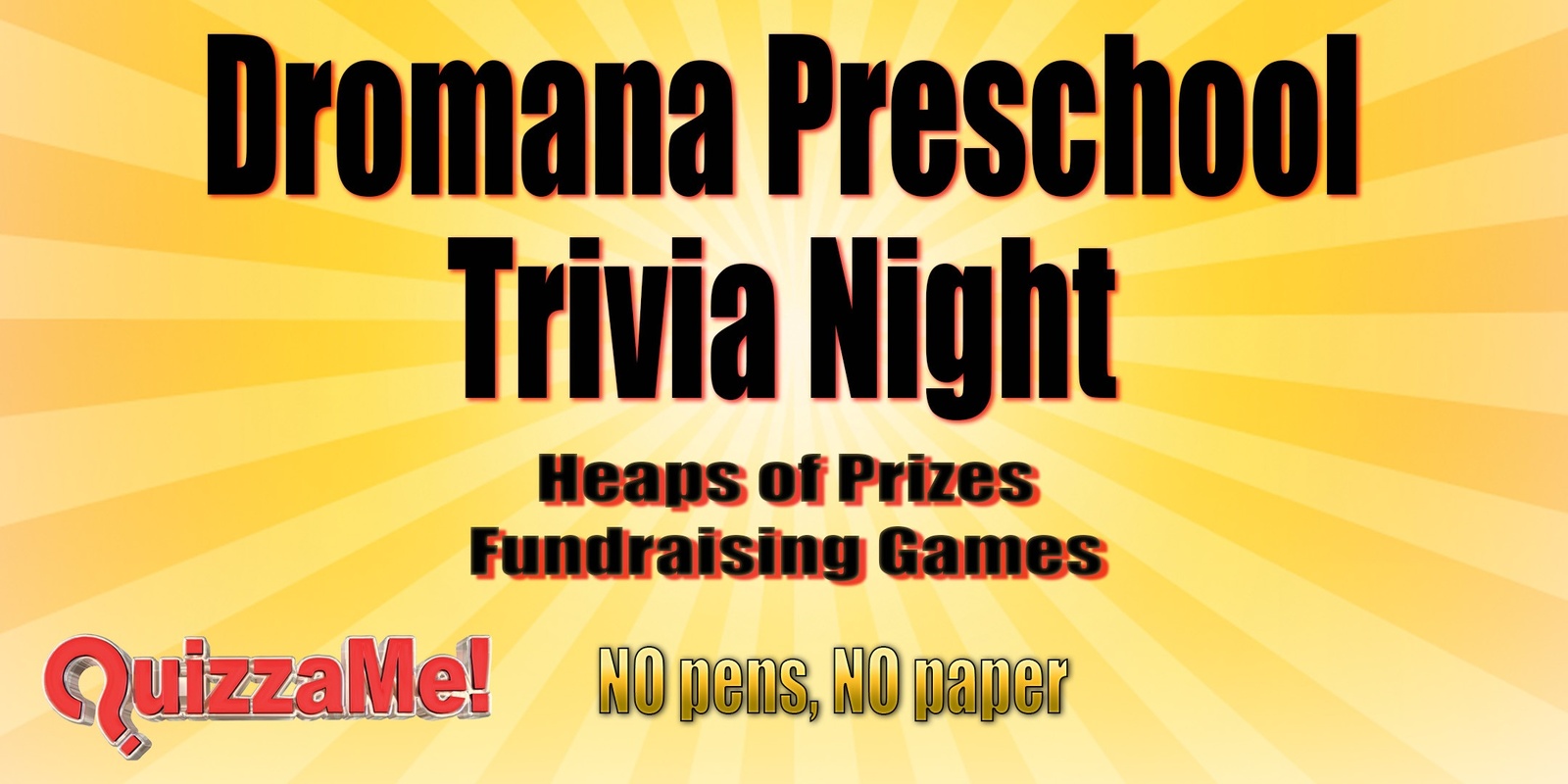 Banner image for Dromana Preschool Trivia Night