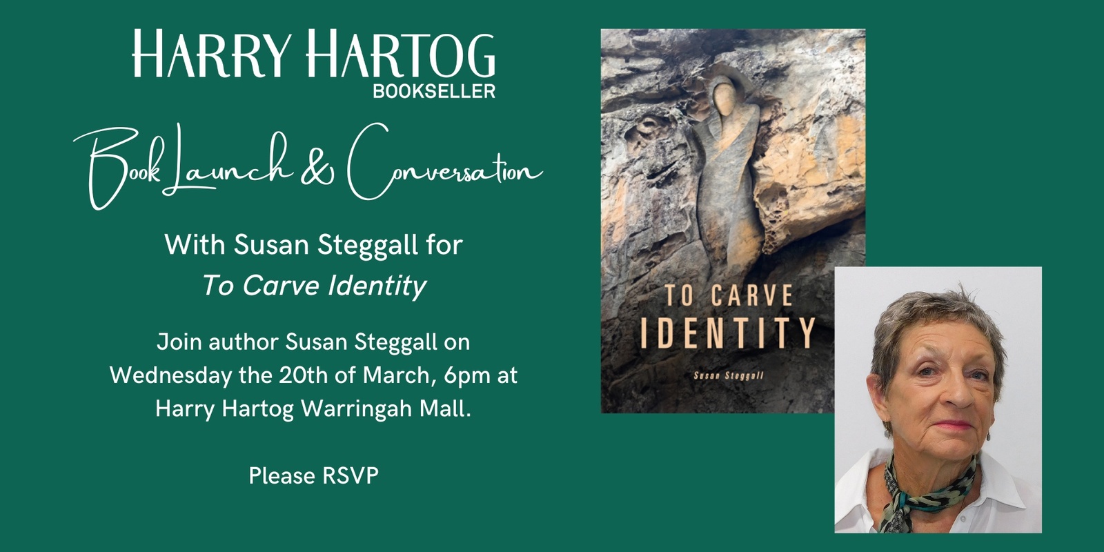 Banner image for Book Launch: To Carve Identity by Susan Steggall