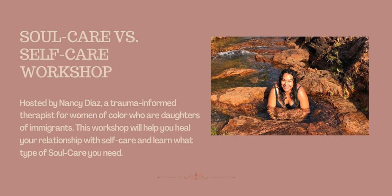 Banner image for Soul-Care Vs. Self-Care Workshop