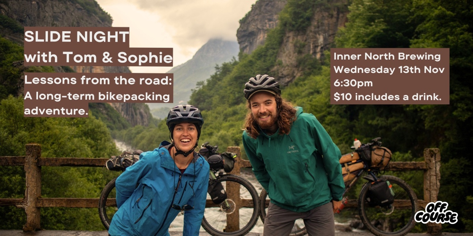 Banner image for Lessons from the Road: A look into Tom and Sophies Travels