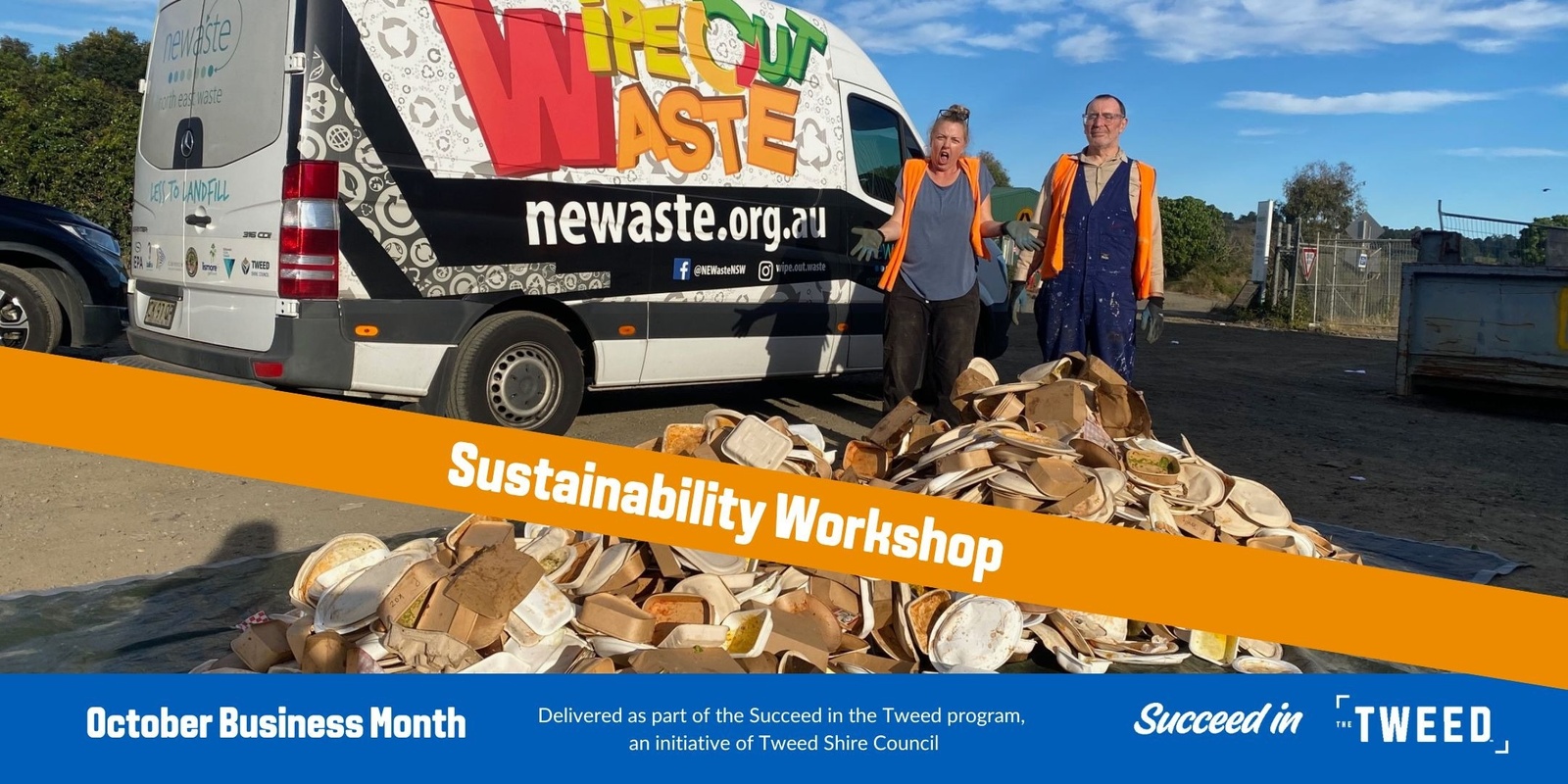 Banner image for Sustainability workshop:  Can reusables make a difference to your business?