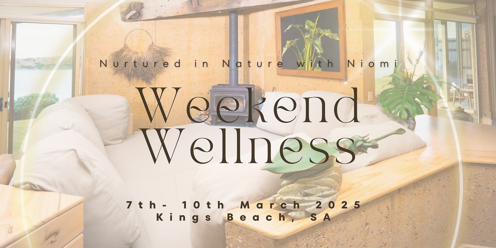 Banner image for Kings Beach Wellness Weekend- Nurtured in Nature with Niomi