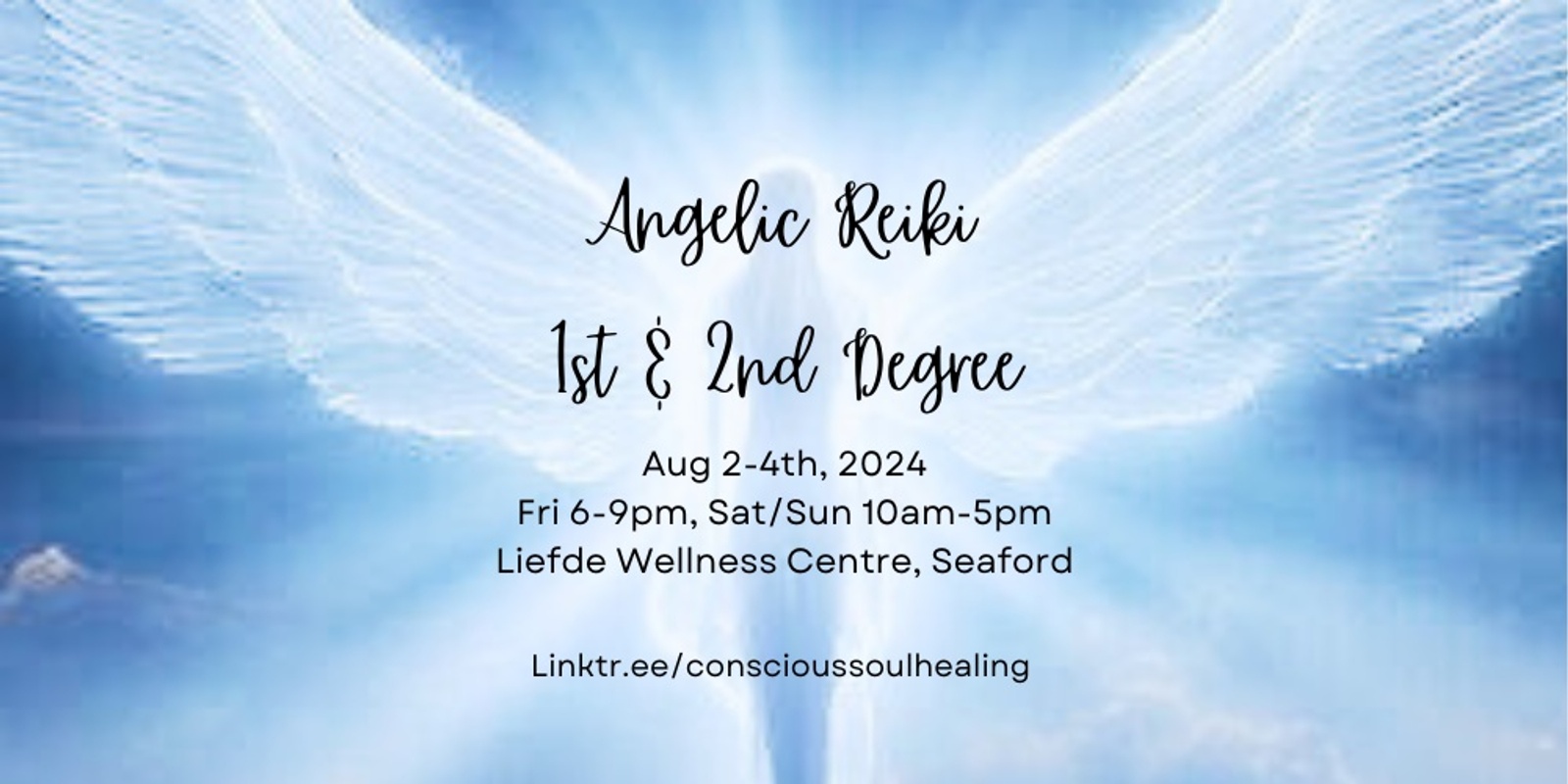 Banner image for Angelic Reiki 1st and 2nd Degree