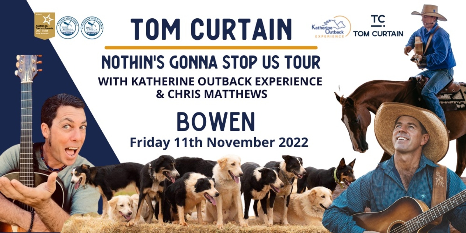 Banner image for Tom Curtain Tour - BOWEN QLD