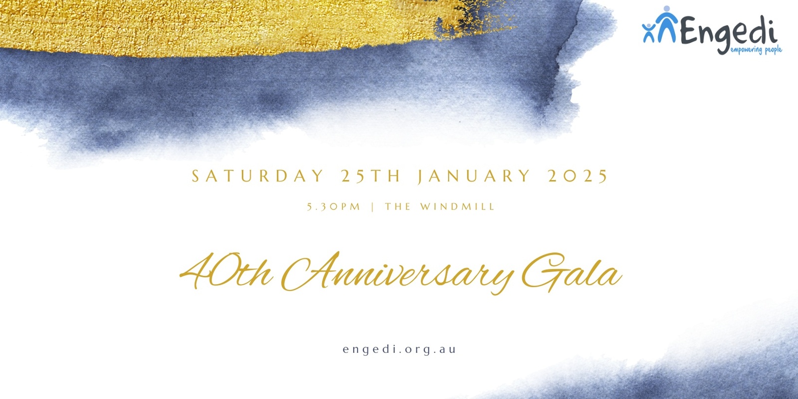 Banner image for Engedi's 40th Anniversary Gala