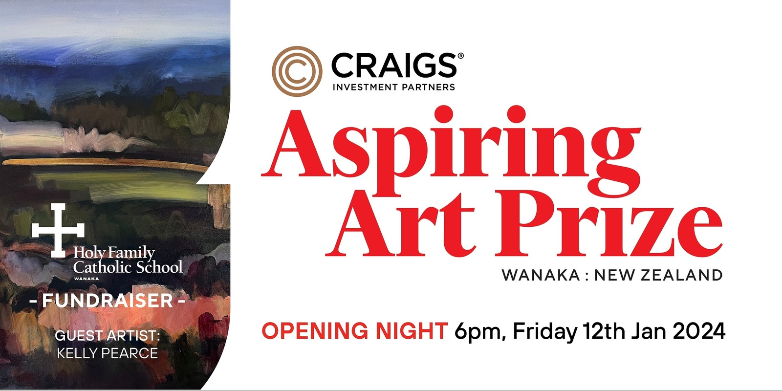 Banner image for Craigs Aspiring Art Prize 2024