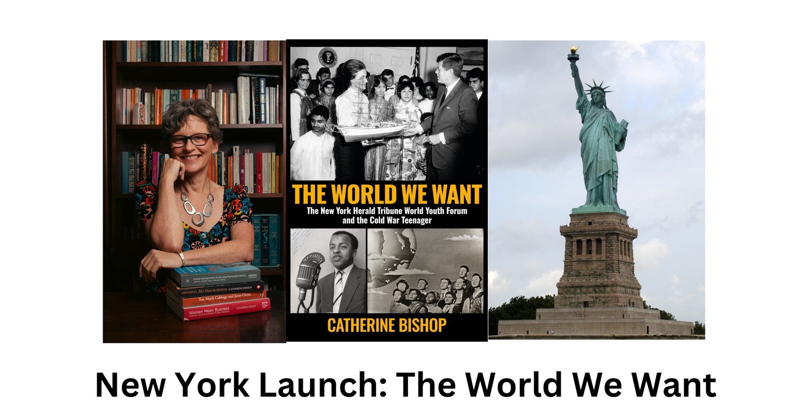 Banner image for New York Launch: The World We Want