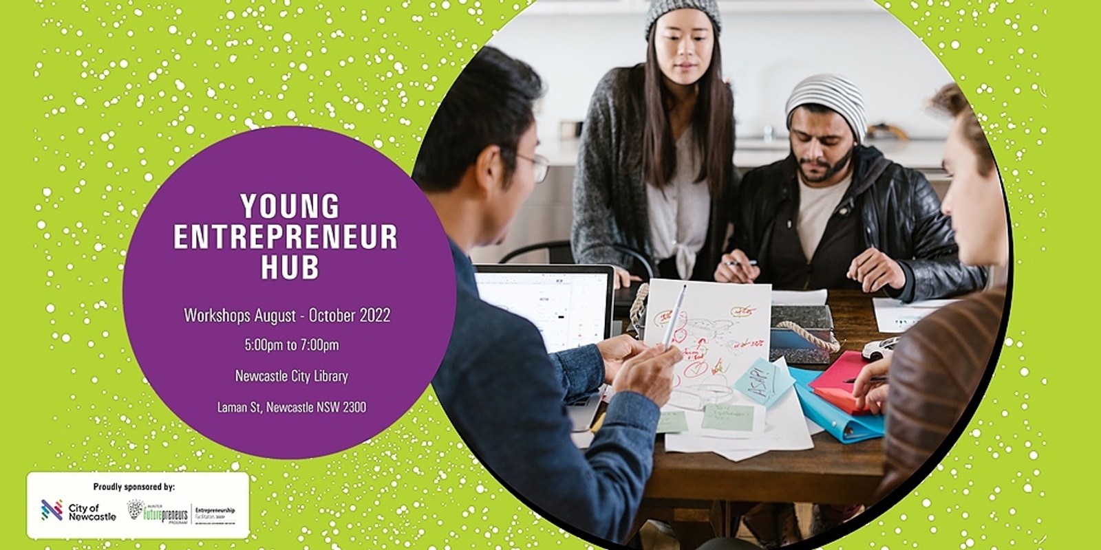 Banner image for YEH - Young Entrepreneur Hub Monthly Sessions