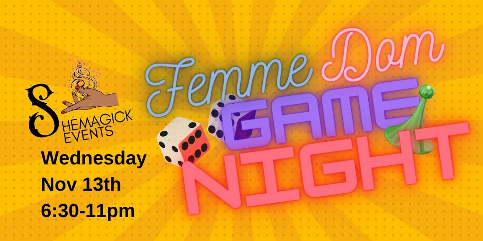 Banner image for Femme Dom Game Night