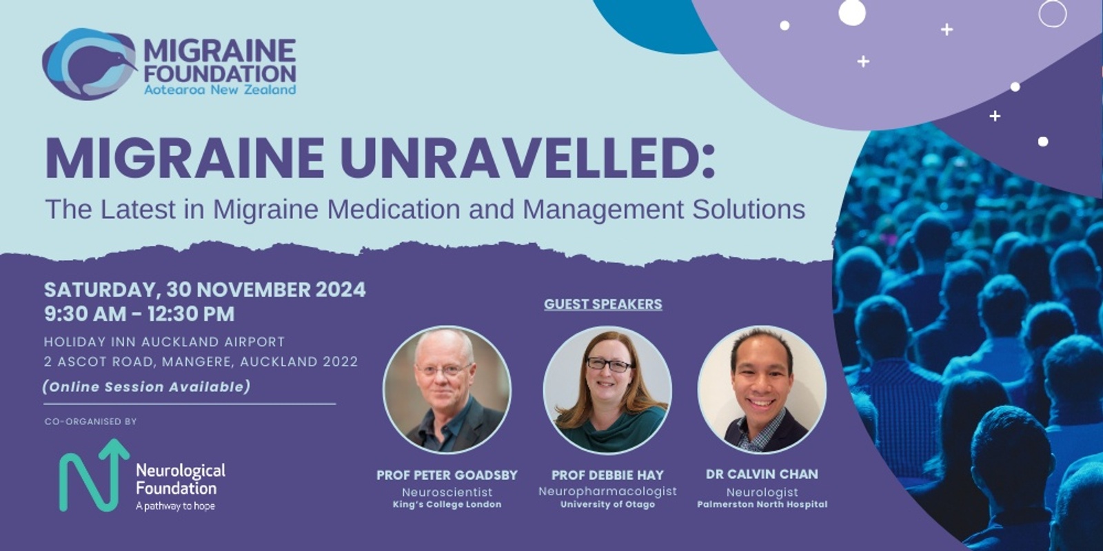 Banner image for Migraine Unravelled: The Latest in Migraine Medication and Management Solutions