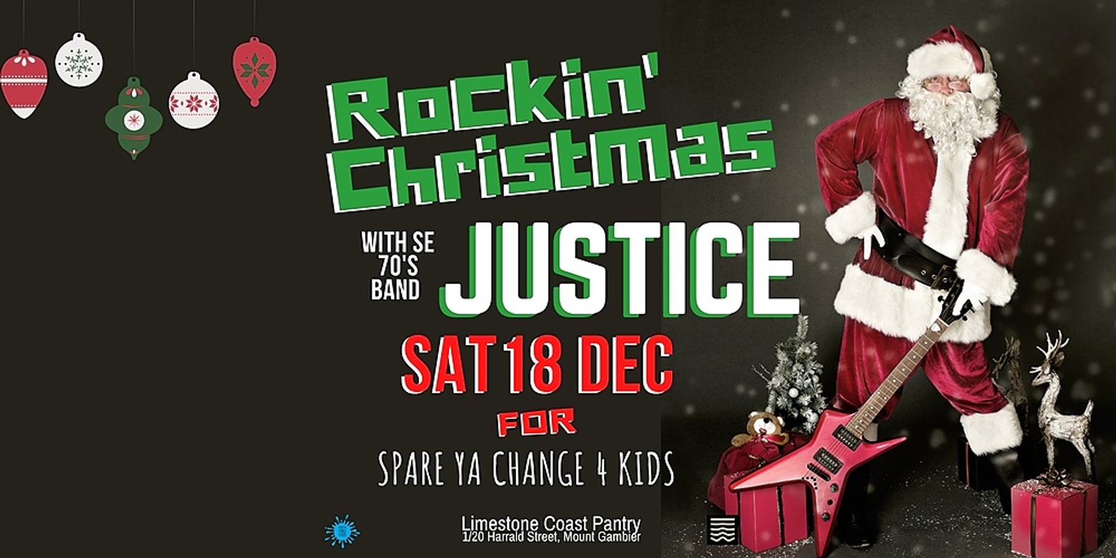 Banner image for Rockin’ Christmas with Justice
