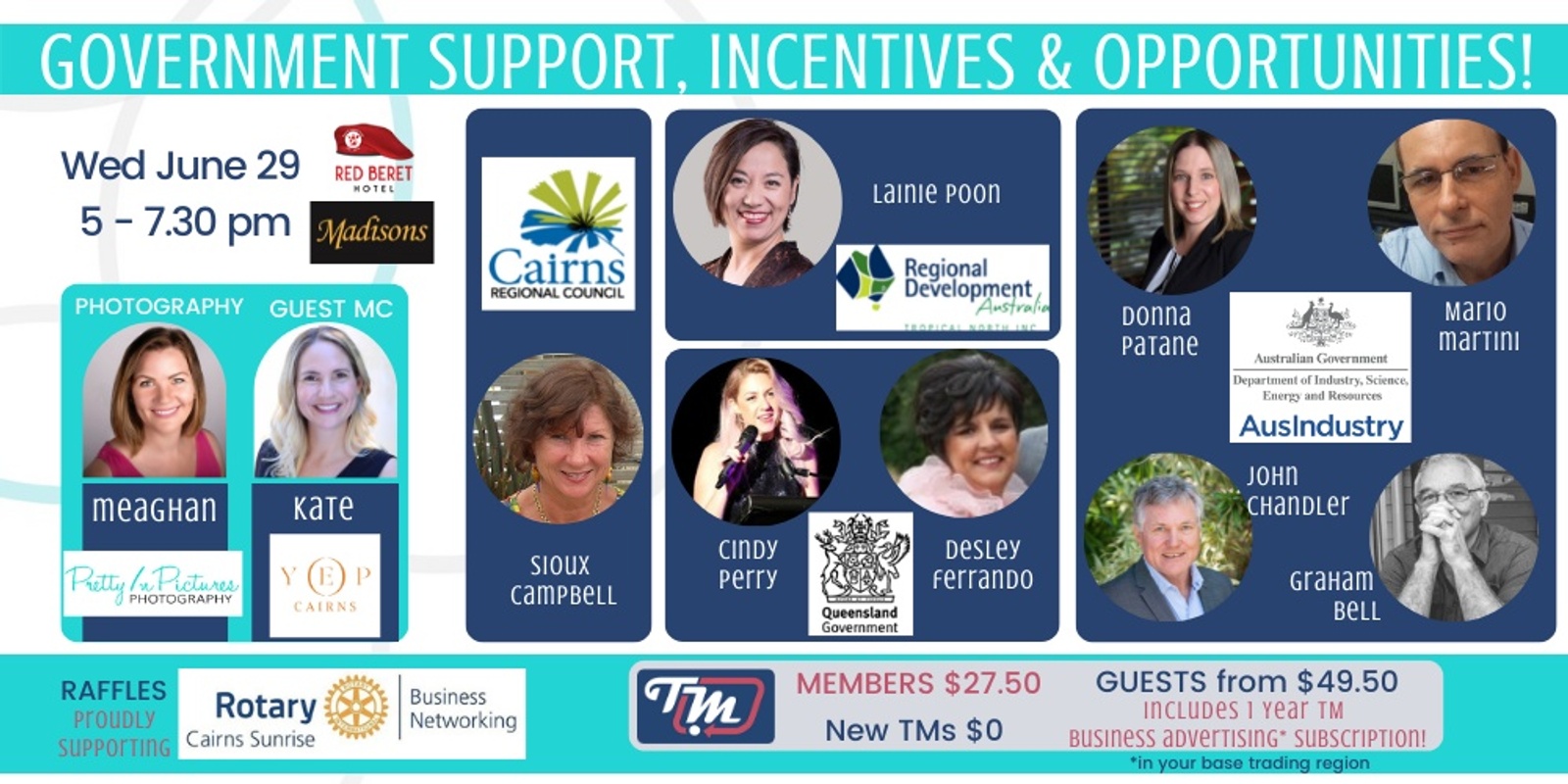 Support, Incentives & Opportunities!