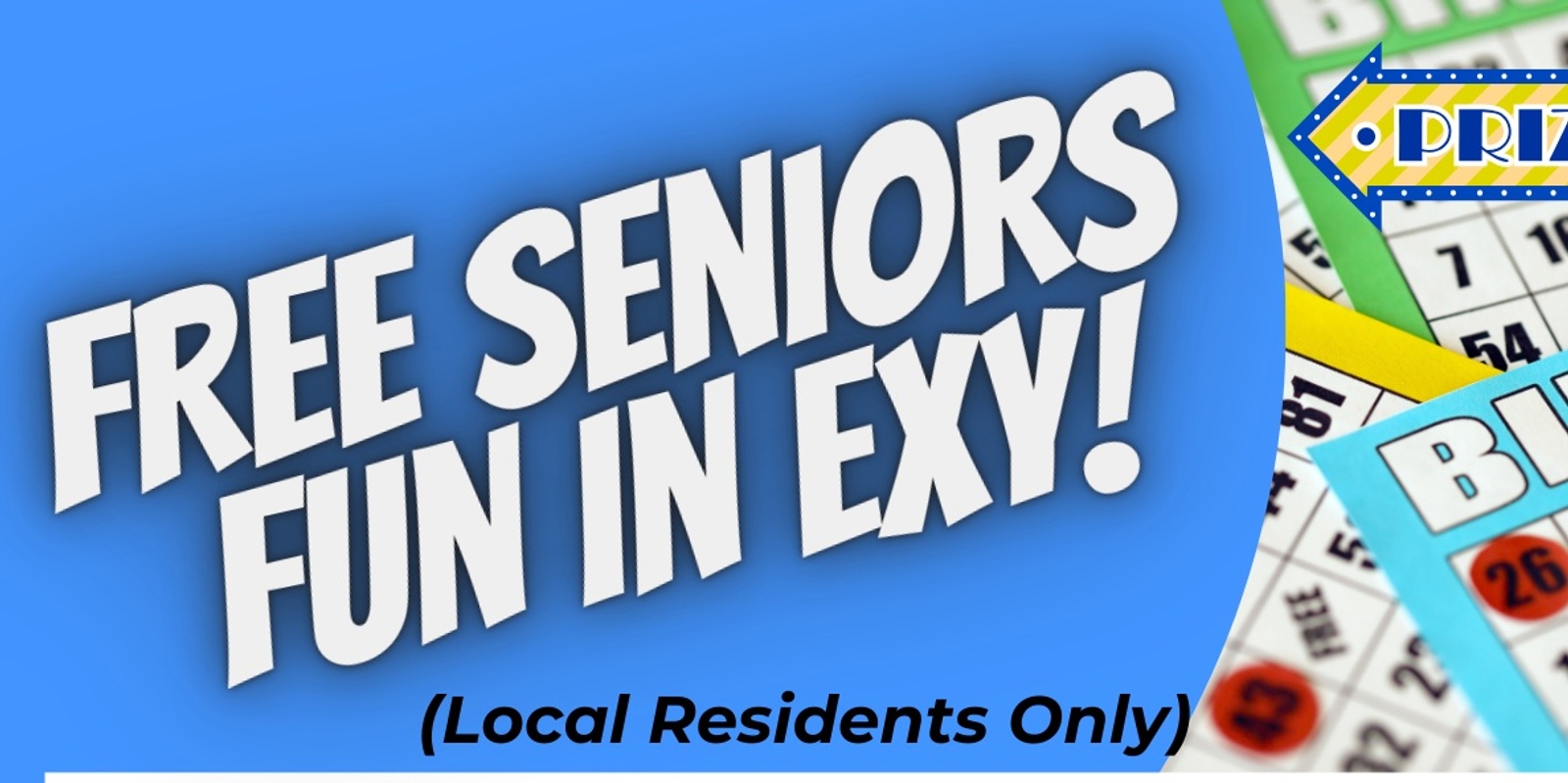 Banner image for Exmouth Senior Citizen Fun - Bingo!