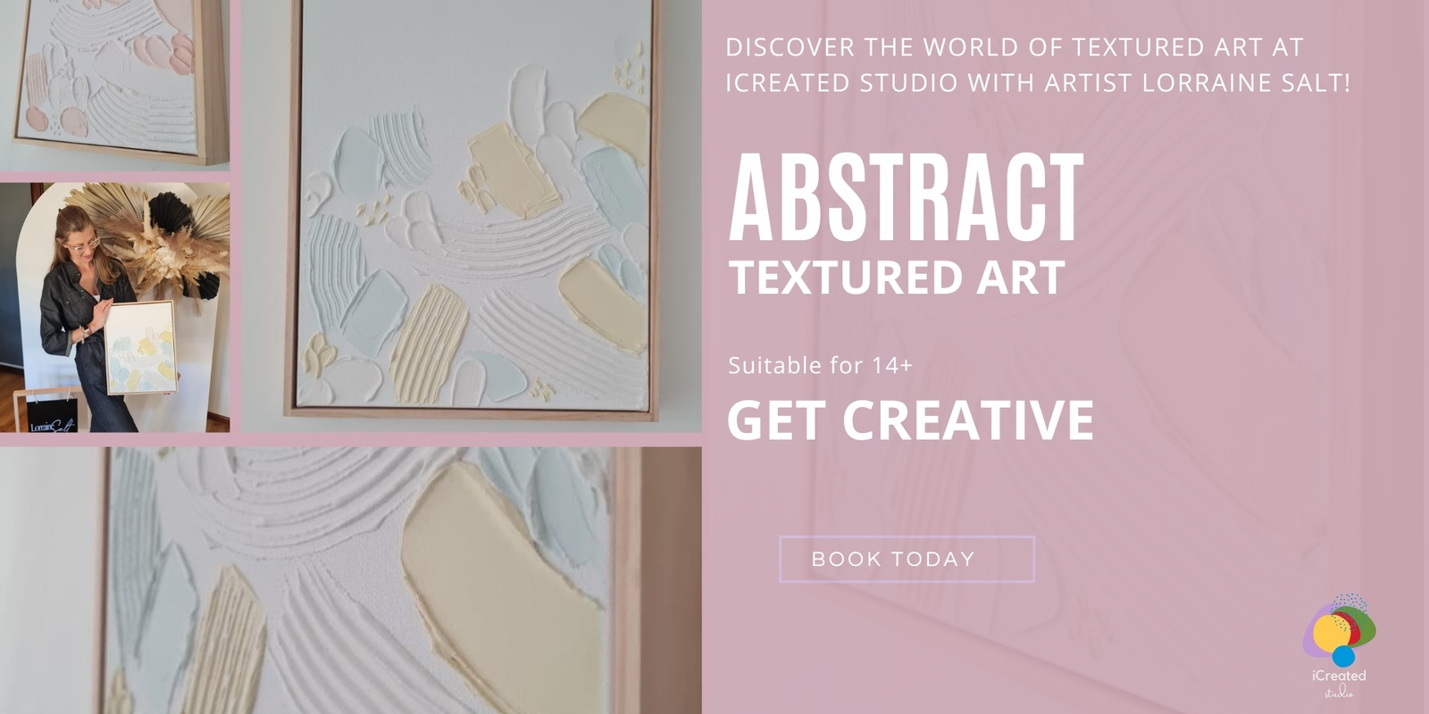 Banner image for Abstract - Textured Art Class