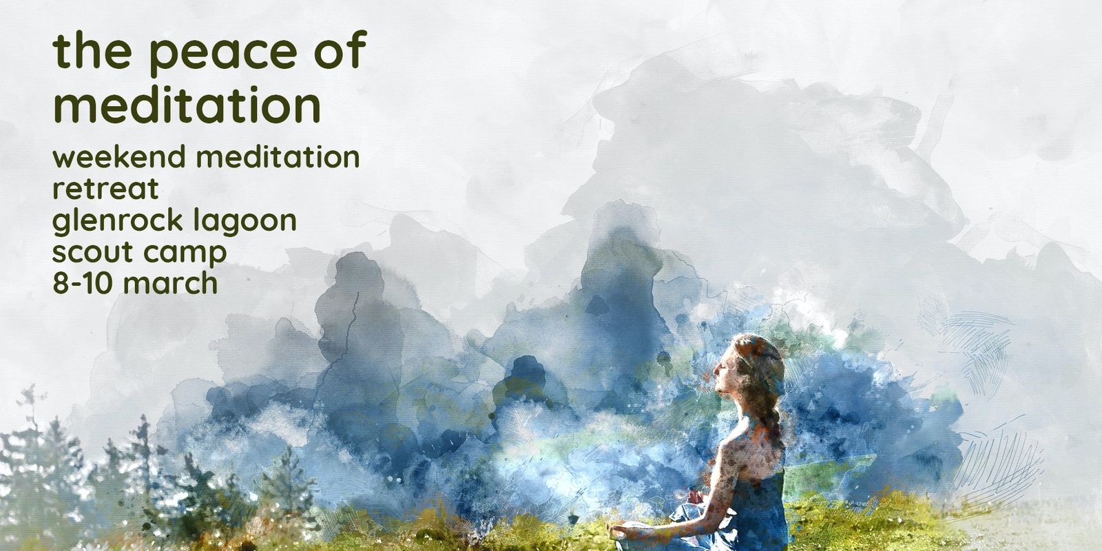 Banner image for The Peace of Meditation - 8-10 March