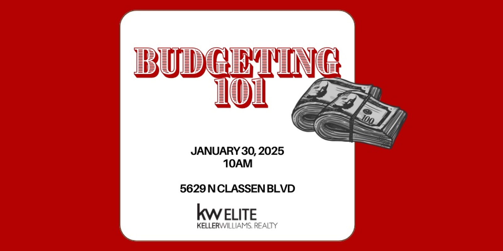 Banner image for Budgeting 101