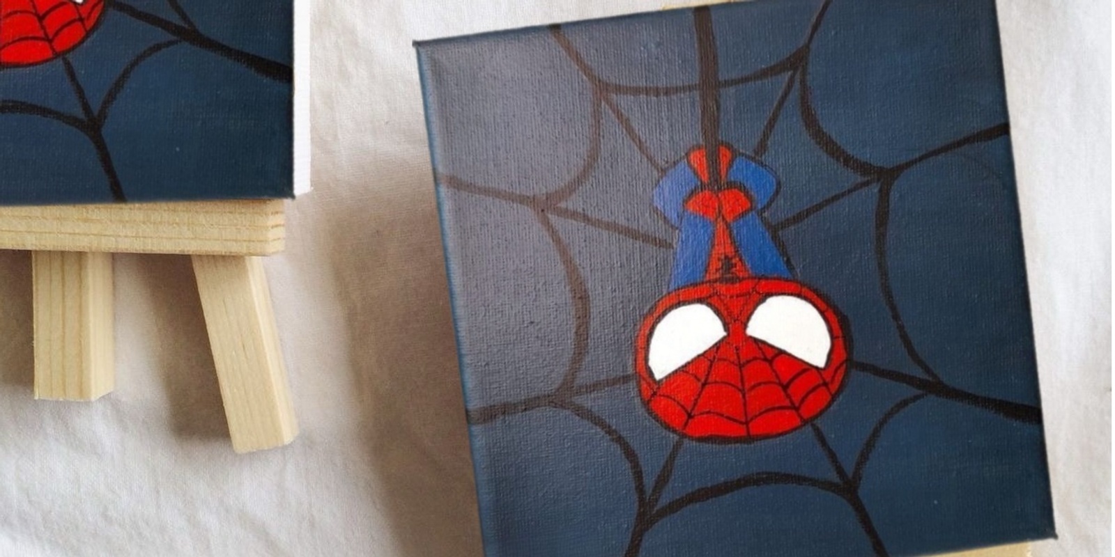 Banner image for Kids Paint + Sip Spiderman Edition