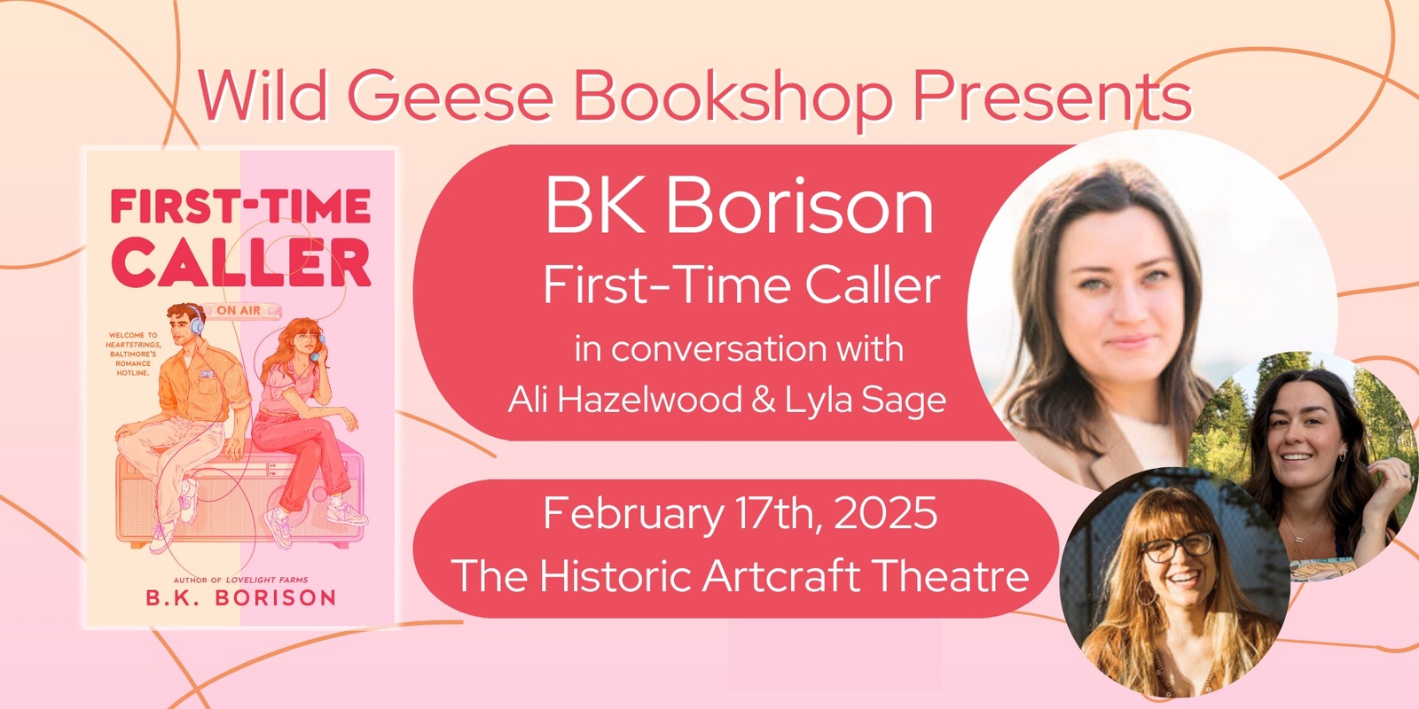 Banner image for BK Borison at The Historic Artcraft Theatre