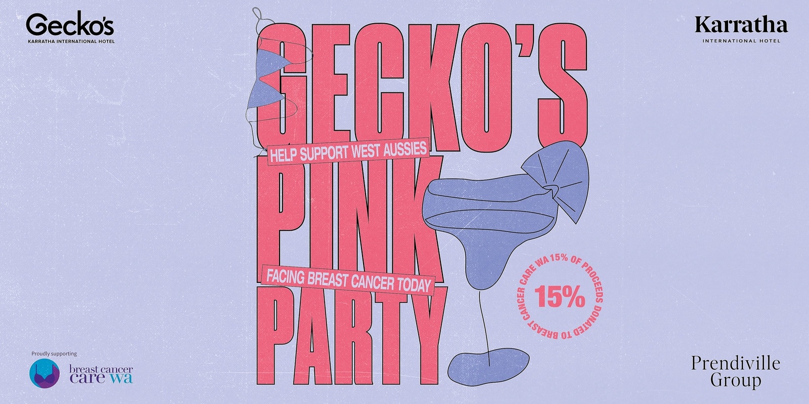 Banner image for Pink Gecko's Party 