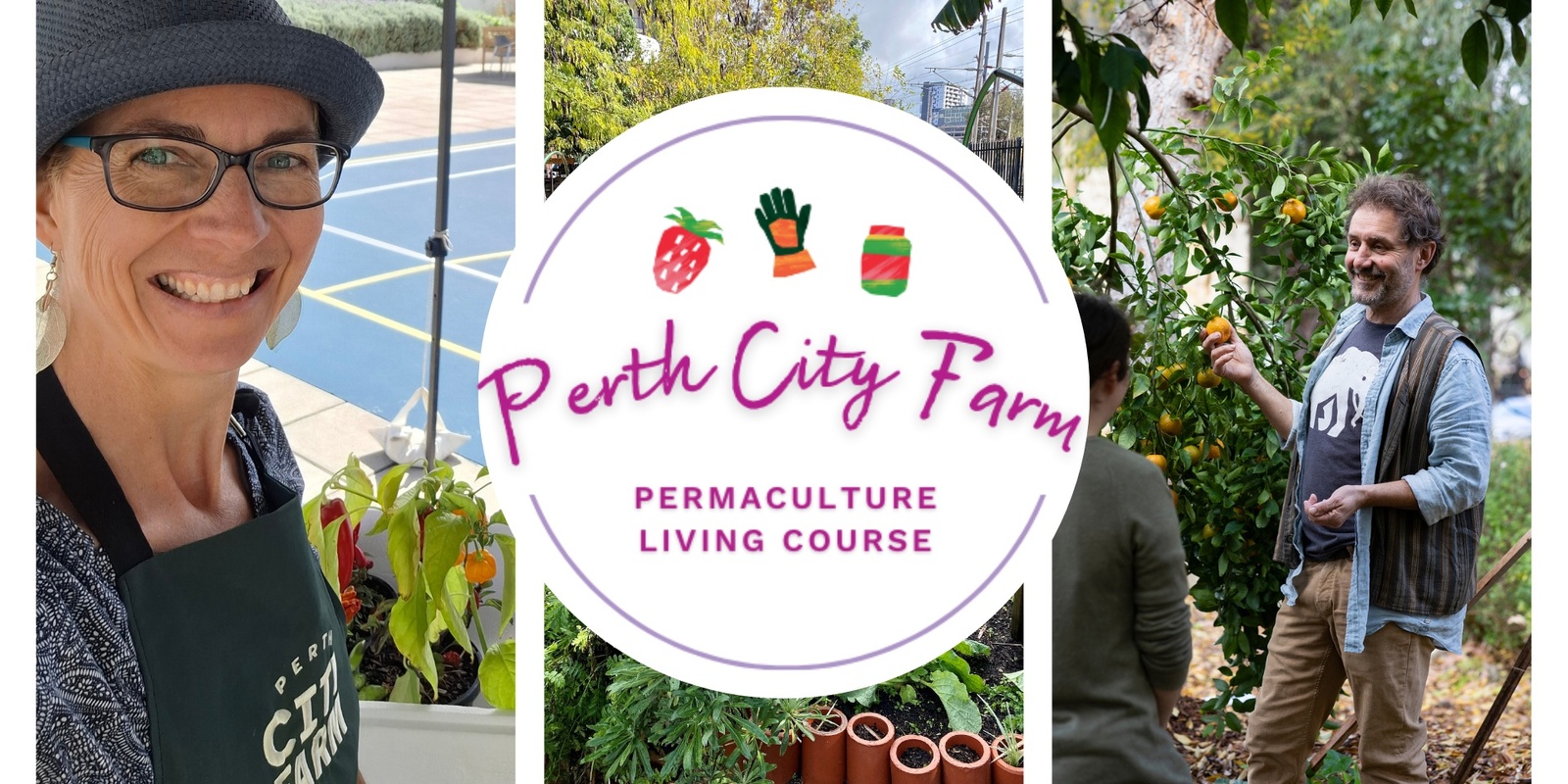 Banner image for Perth City Farm Permaculture Living Course 2024