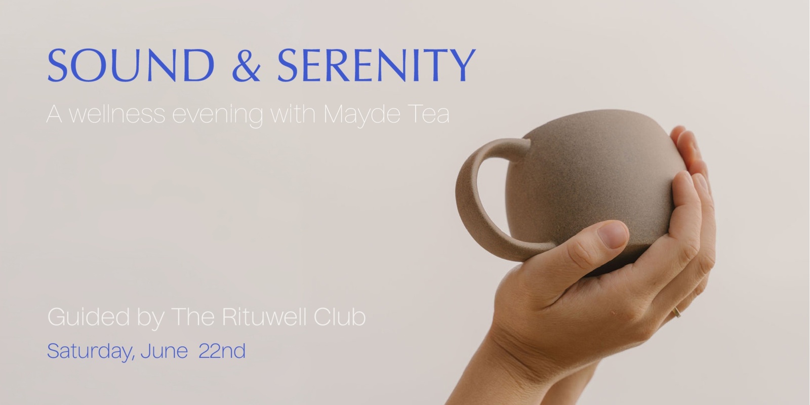 Banner image for Sound & Serenity ~ An Evening with Mayde Tea