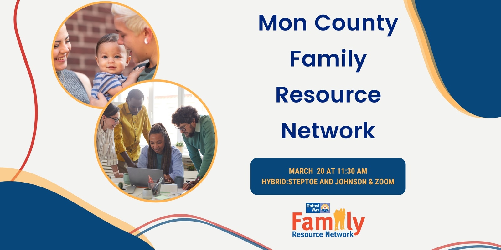 Banner image for March 2025 Mon County Family Resource Network 