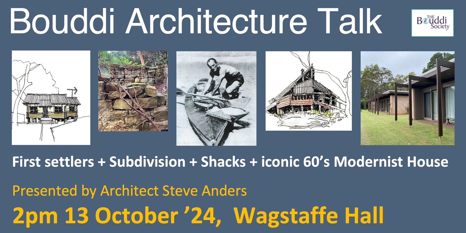 Banner image for BOUDDI ARCHITECTURE TALK