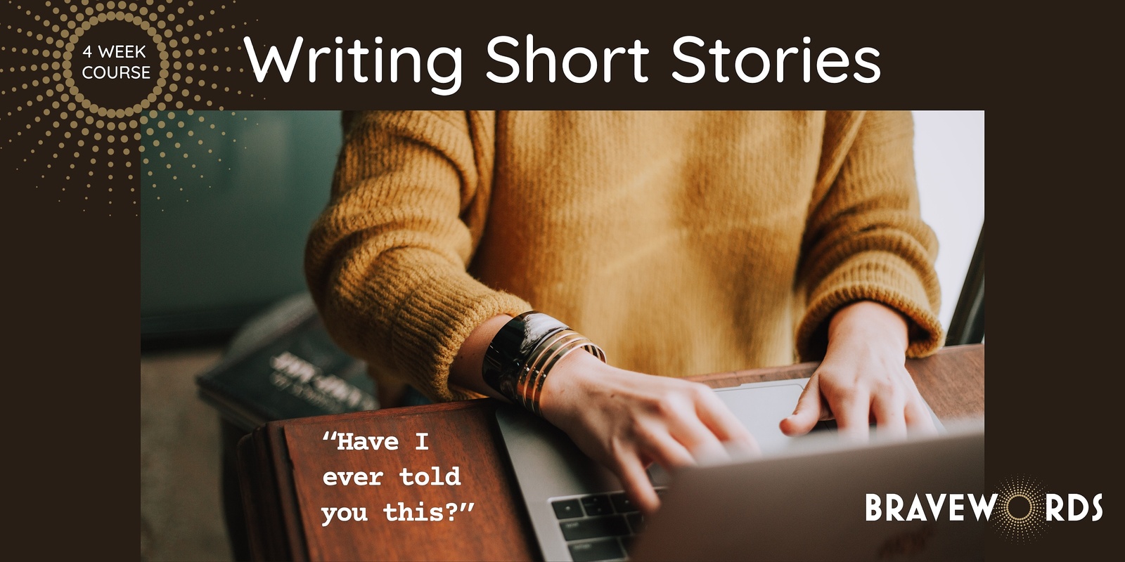 Banner image for Writing Short Stories Course