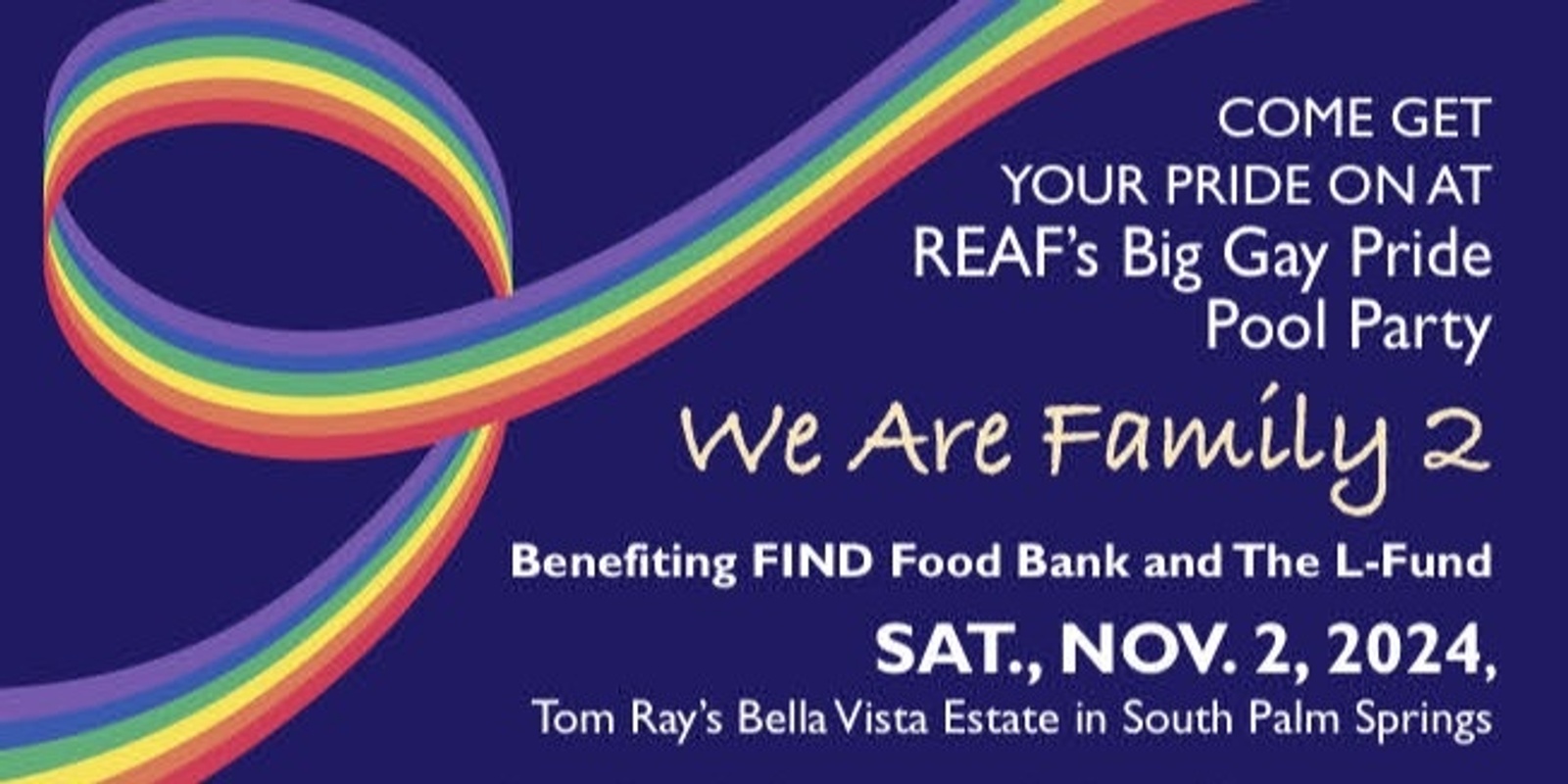 Banner image for REAF Pride Party 2024: We Are Family 2