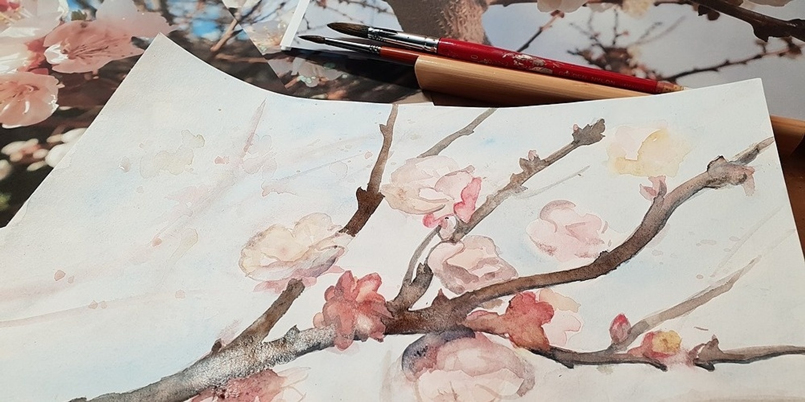 Banner image for Watercolour Blossoms
