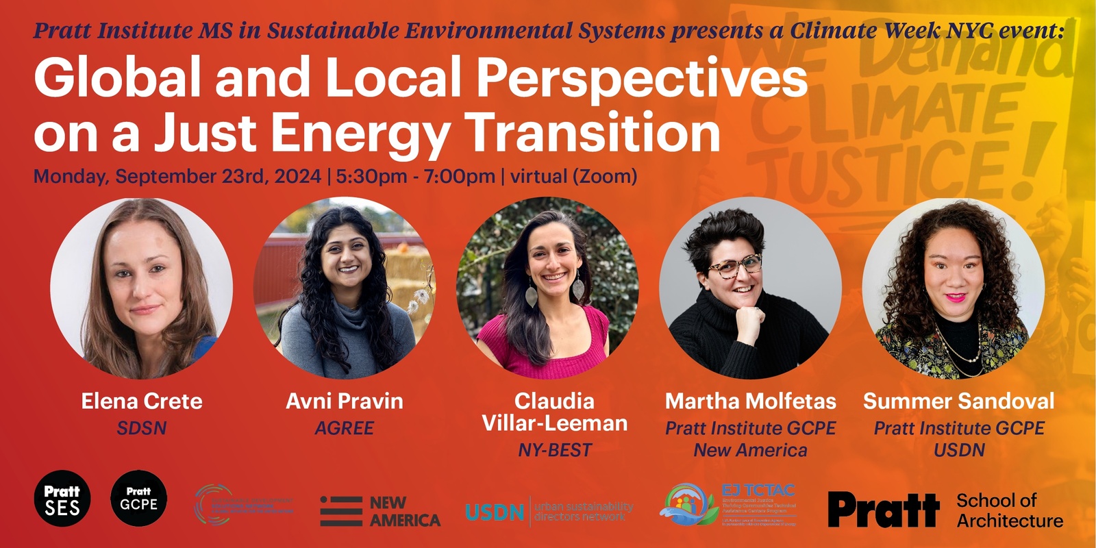 Banner image for Global and Local Perspectives on a Just Energy Transition