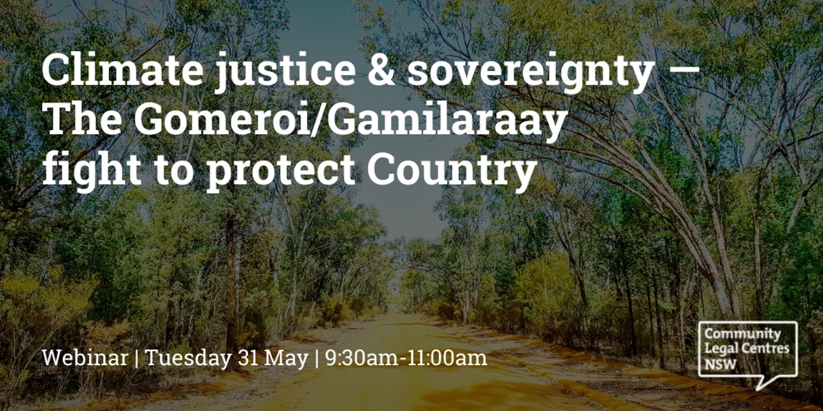 Banner image for Climate justice & sovereignty — the Gomeroi/Gamilaraay fight to protect Country