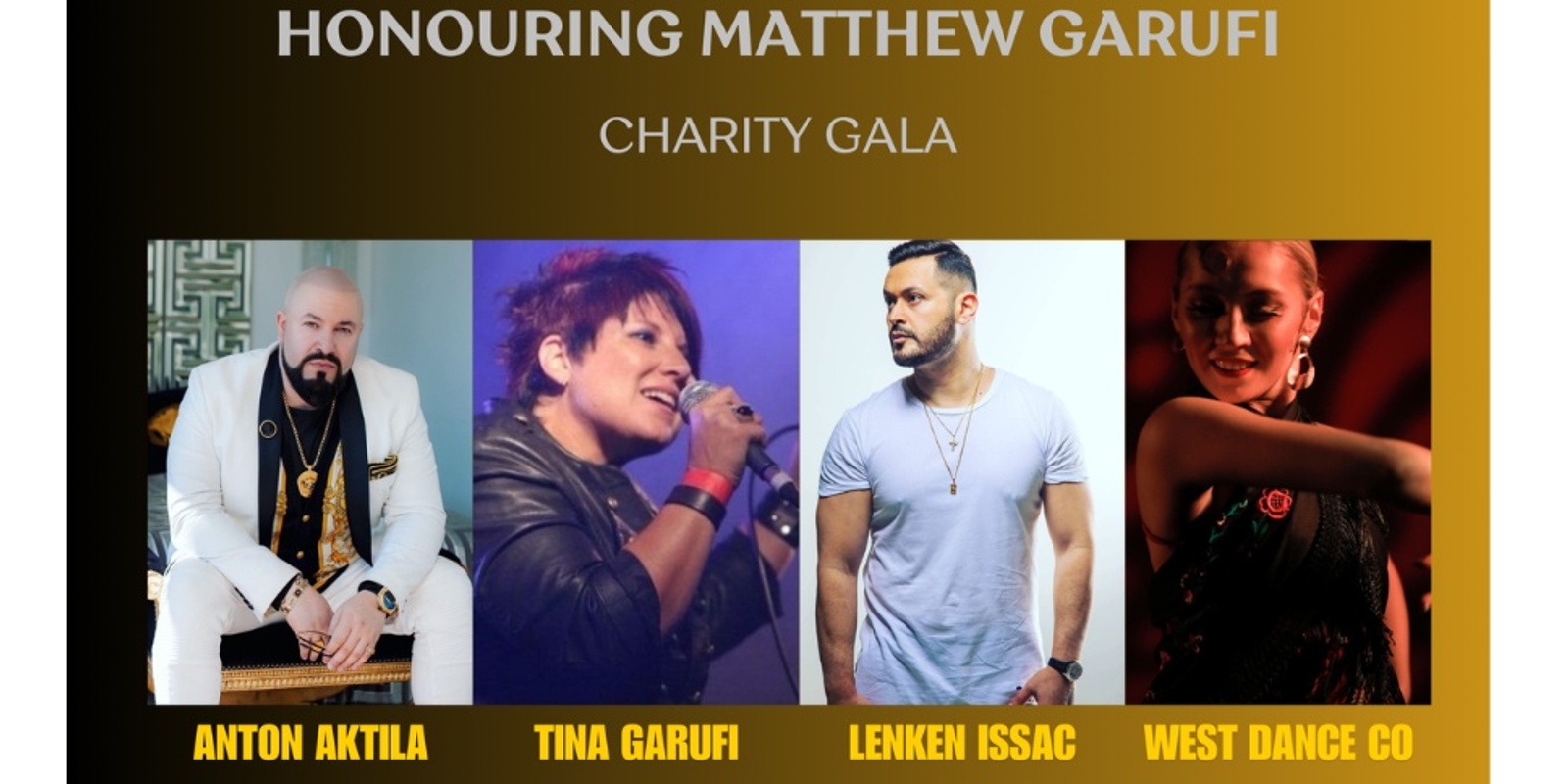 Banner image for Honouring Matthew Garufi Charity Gala 