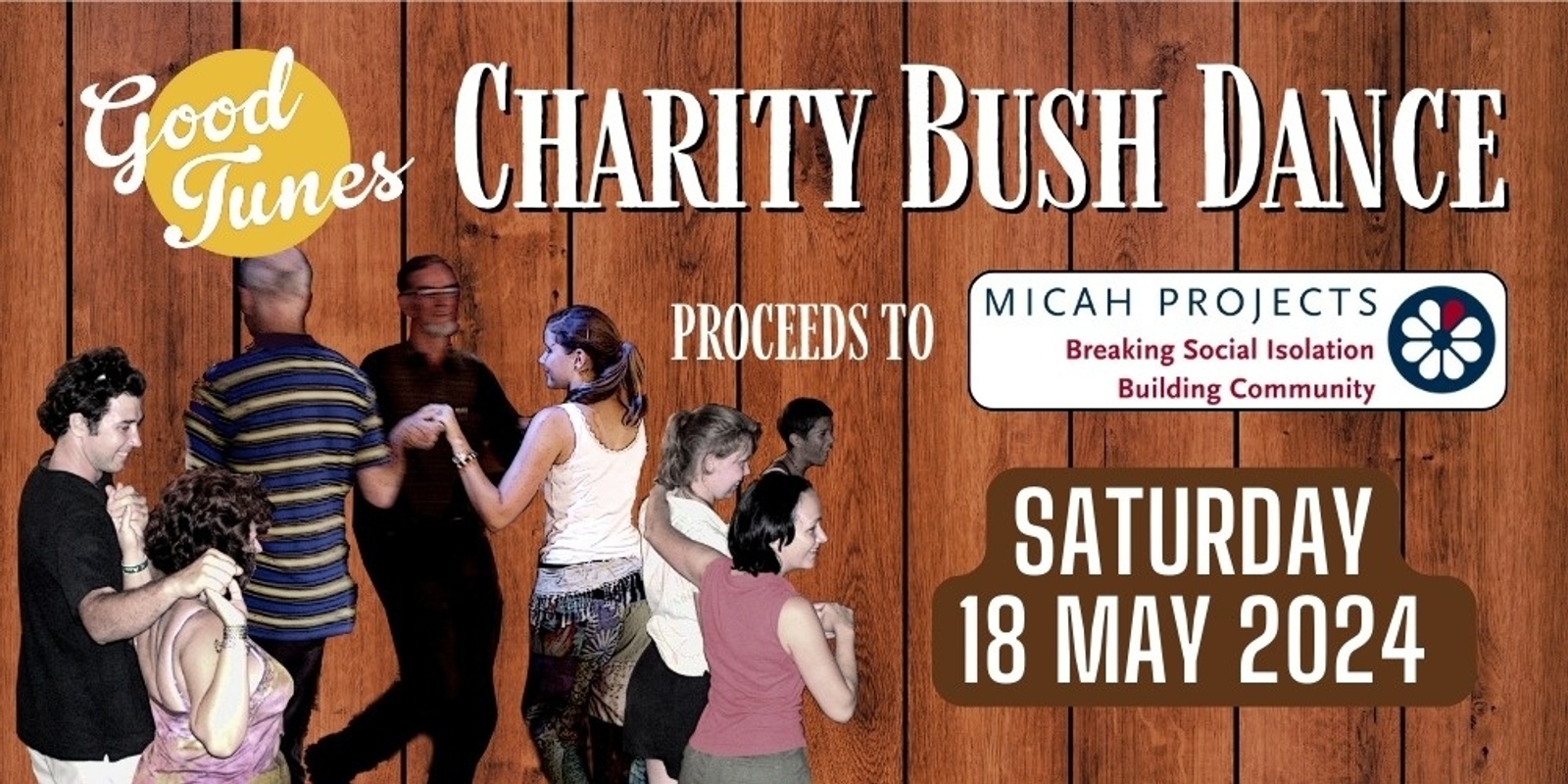 Banner image for Charity Bush Dance for Micah Projects