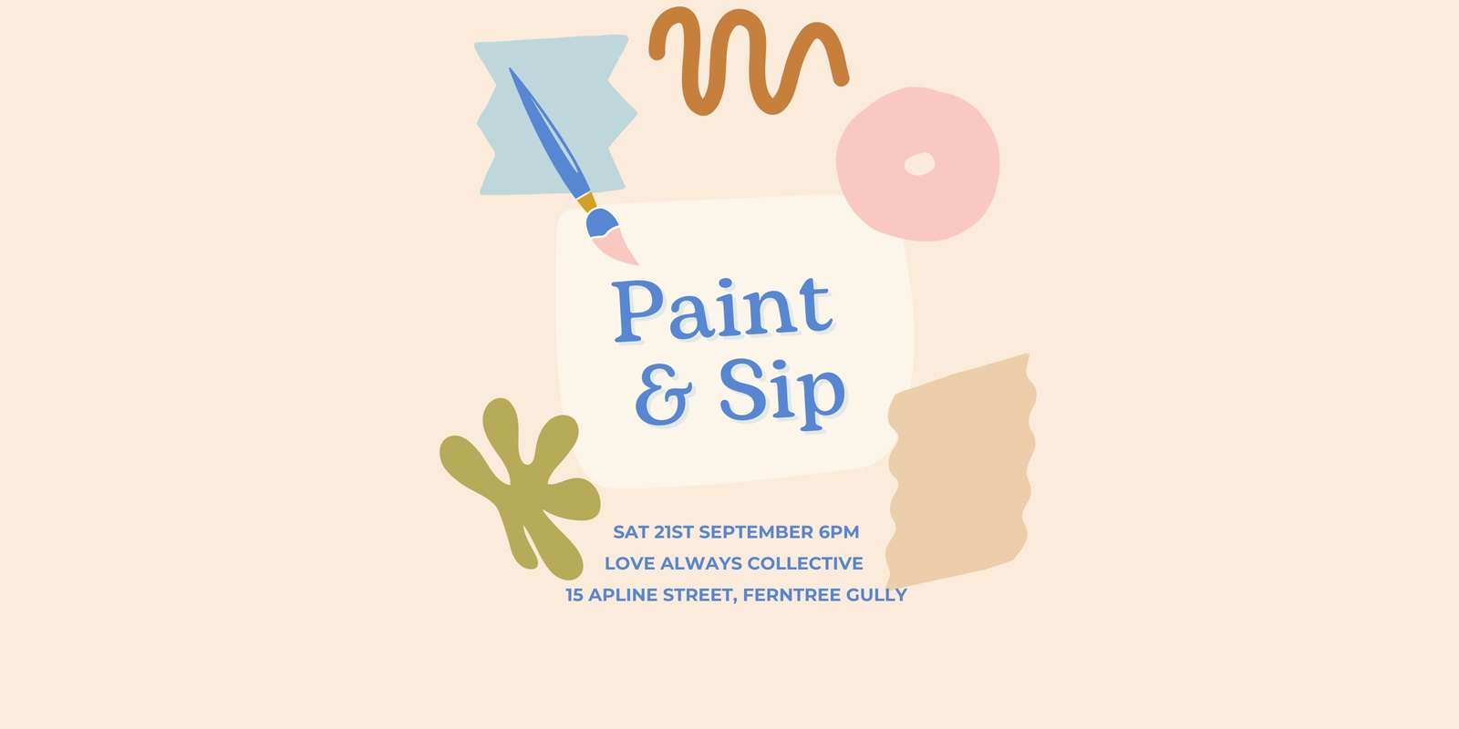 Banner image for Paint & Sip Class