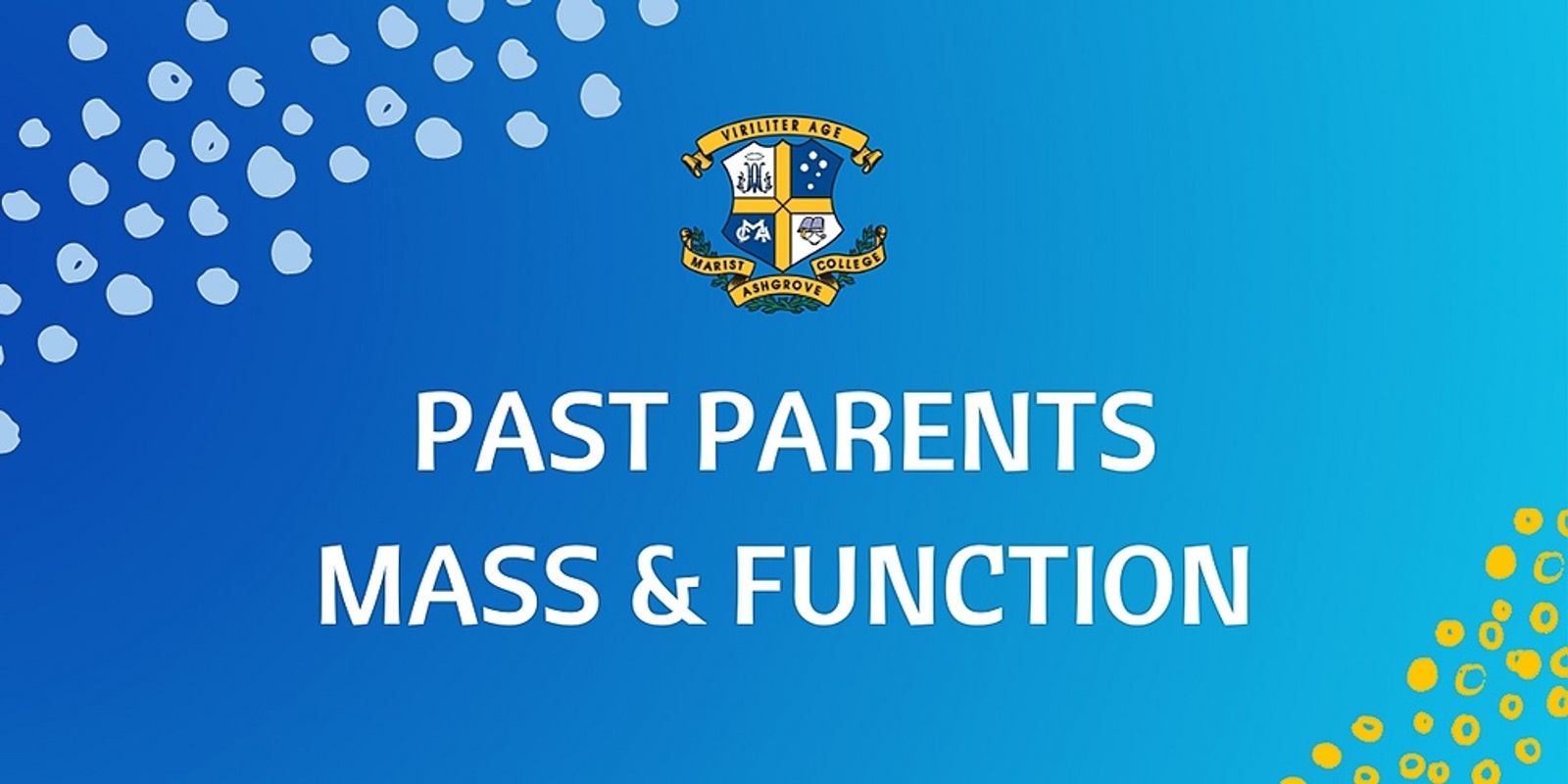 Banner image for 2022 Past Parents Mass and Function - CANCELLED