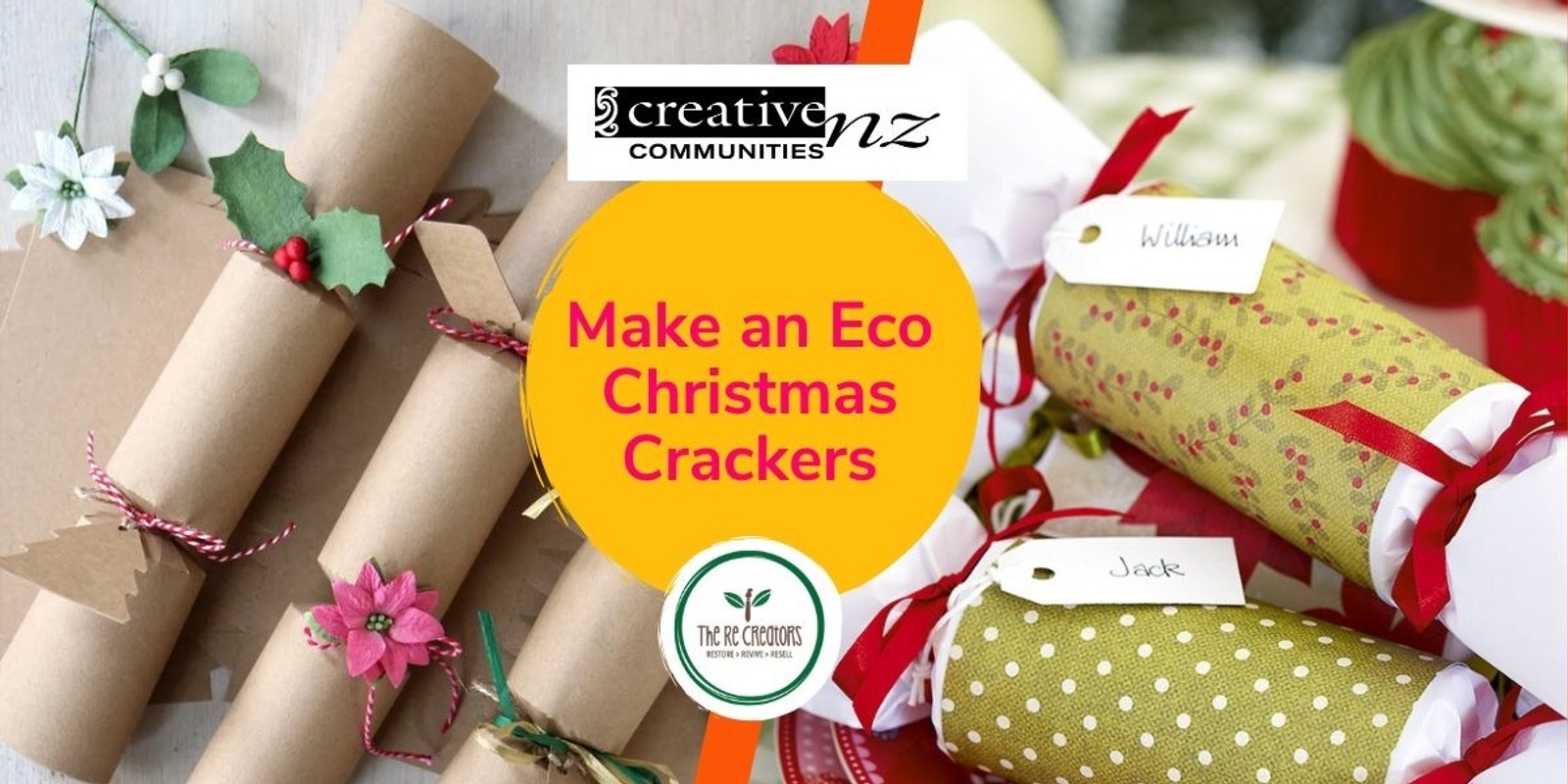 Banner image for Make an Eco Christmas Cracker, Waitomo District Library, Wednesday 11 December, 3.30pm-5pm