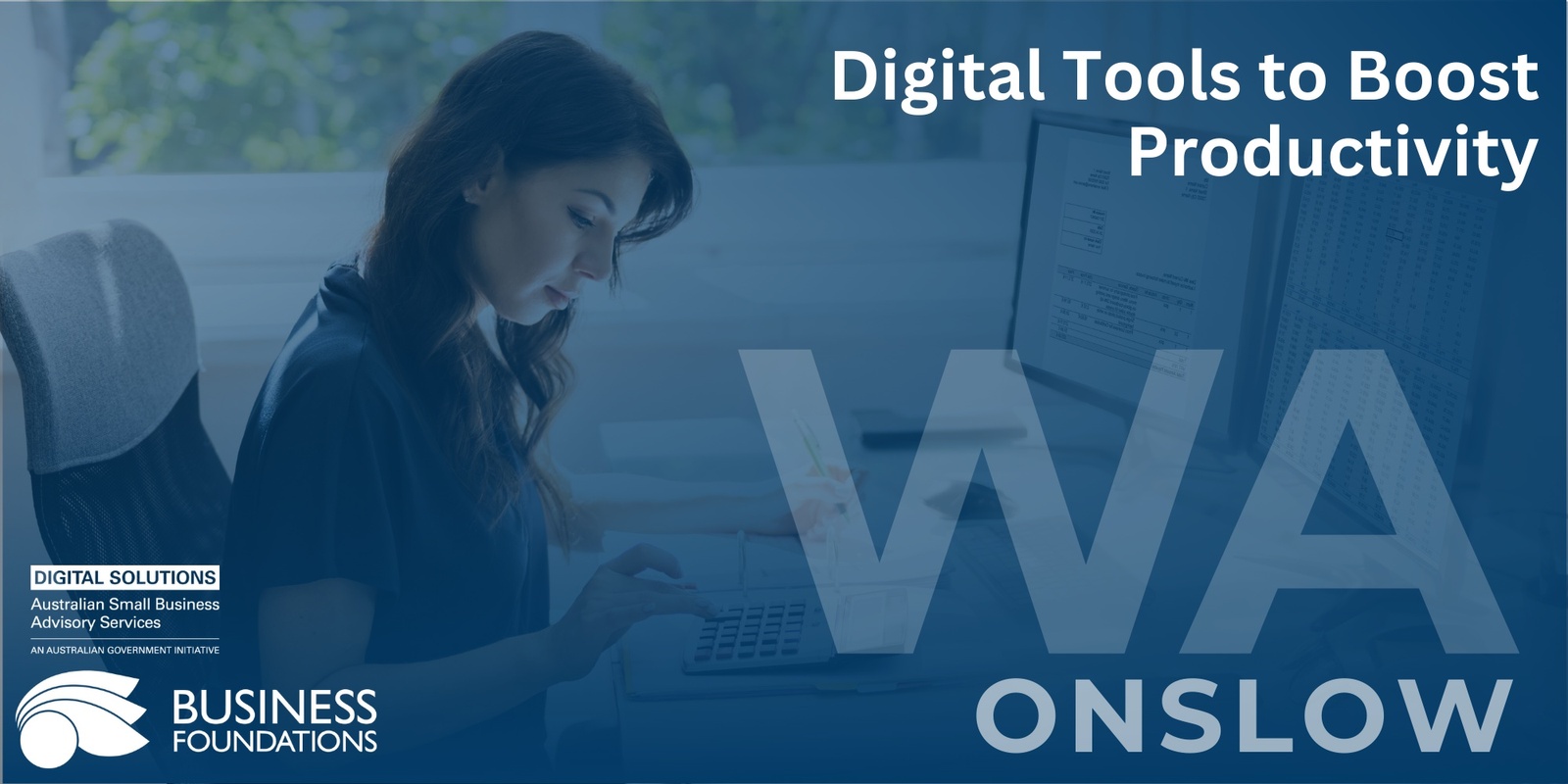 Banner image for Digital Tools to Boost Productivity - Onslow