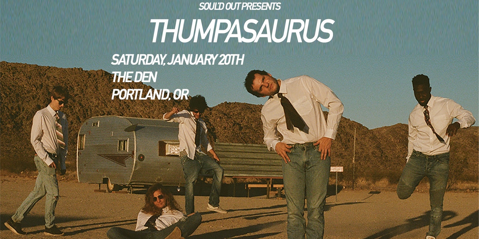 Banner image for Soul'd Out Presents THUMPASAURUS with Nicole McCabe