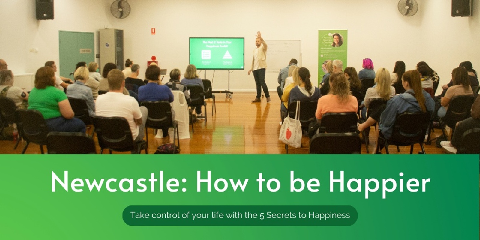 Banner image for Newcastle: How to be Happier