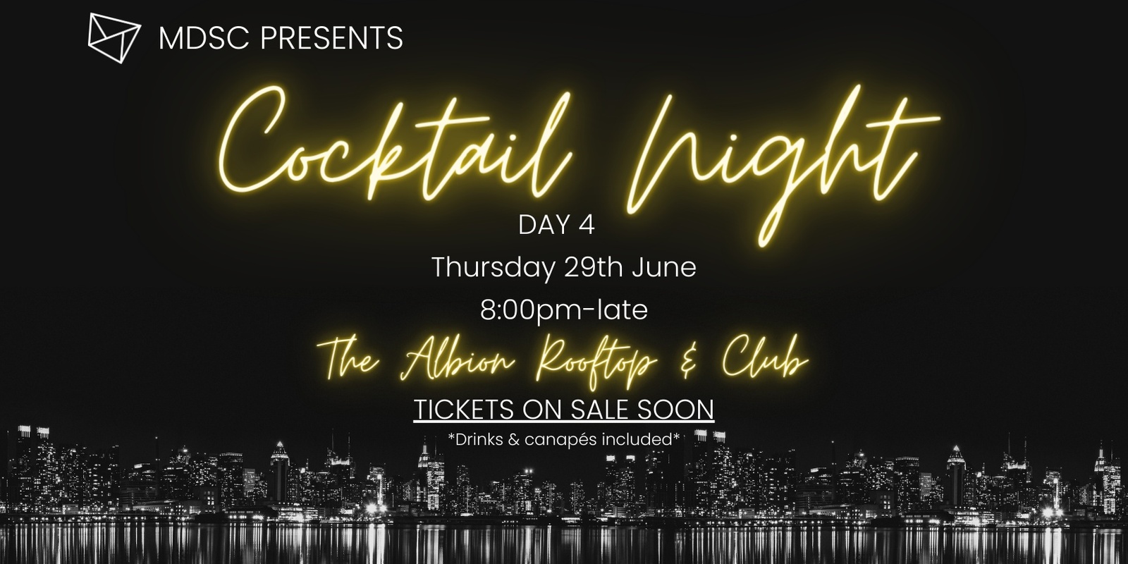 Banner image for MDSC2023 - Cocktail Night