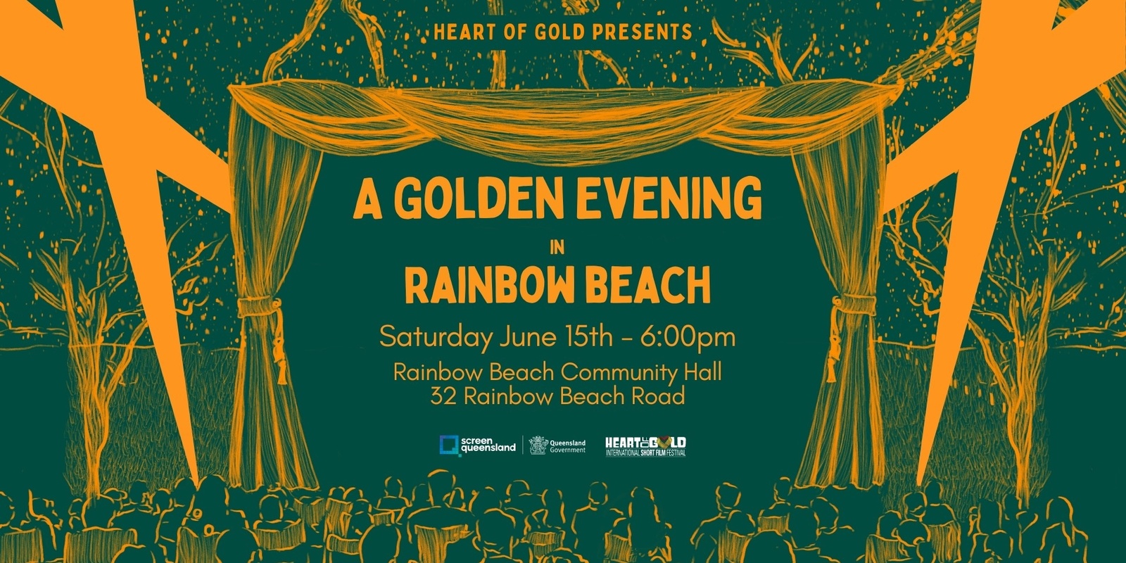 Banner image for Golden Evening - Rainbow Beach June 2024