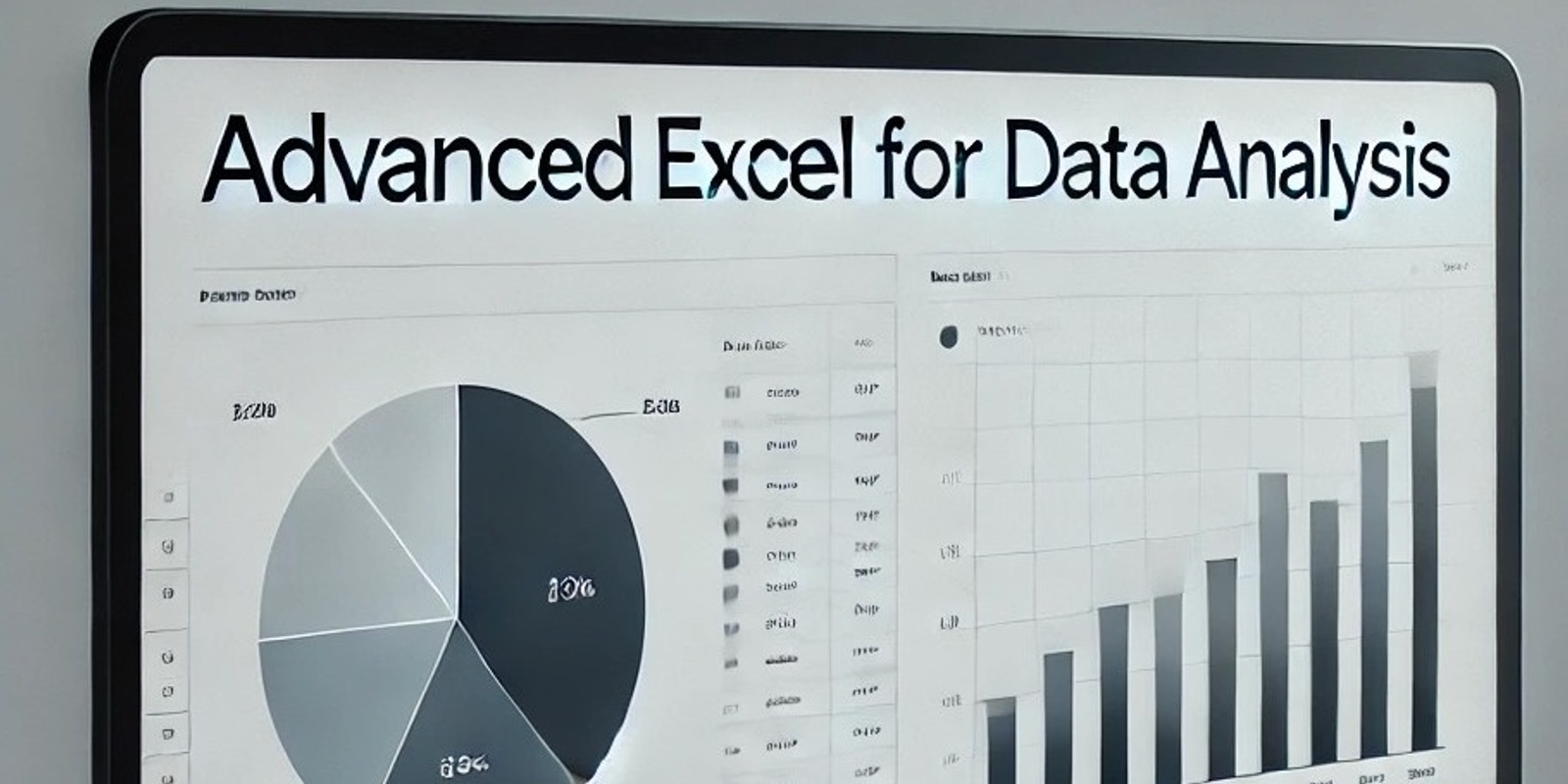 Banner image for Advanced Excel for Data Analysis