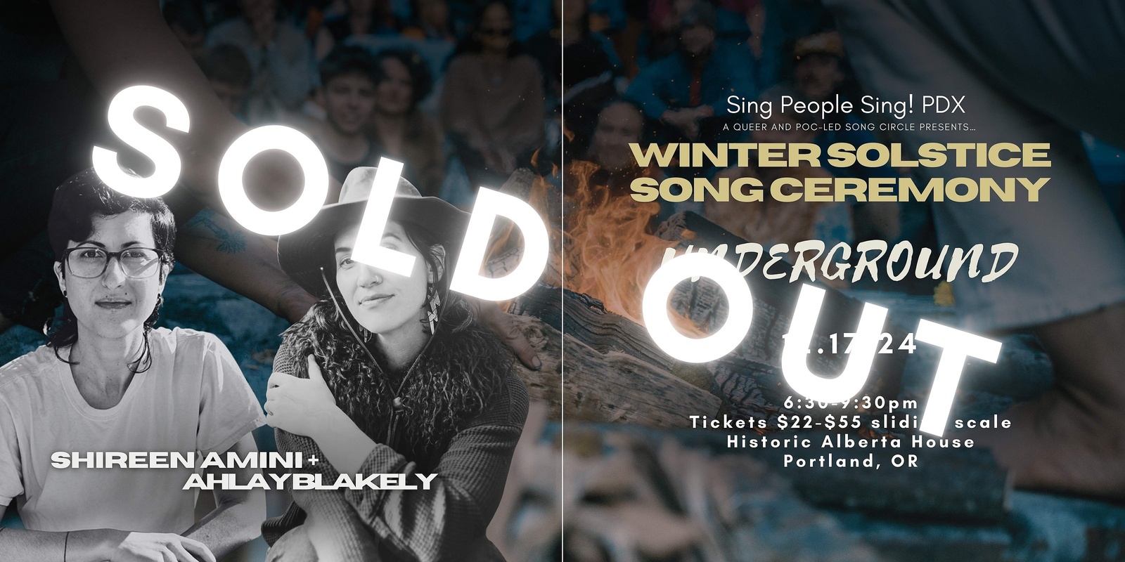 Banner image for Winter Solstice Song Ceremony in PDX