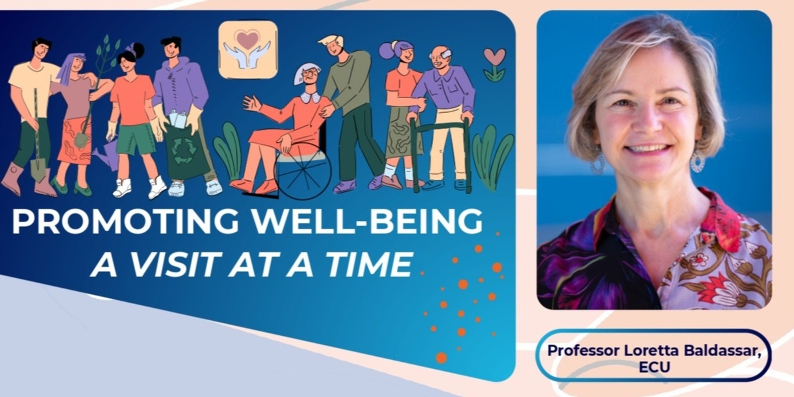 Banner image for PROMOTING WELL-BEING A VISIT AT A TIME