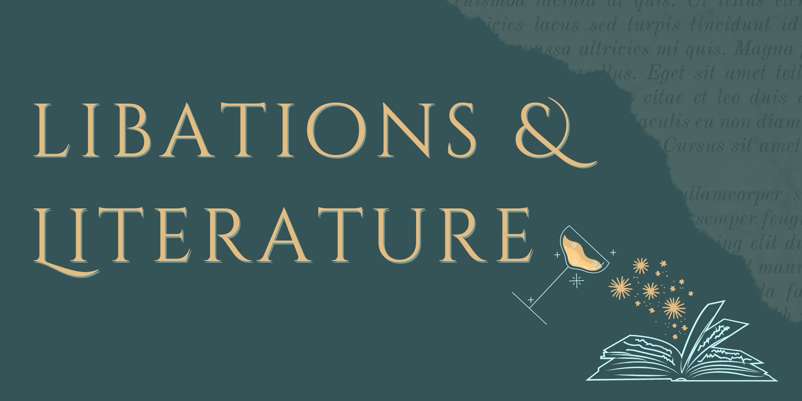 Banner image for Libations & Literature