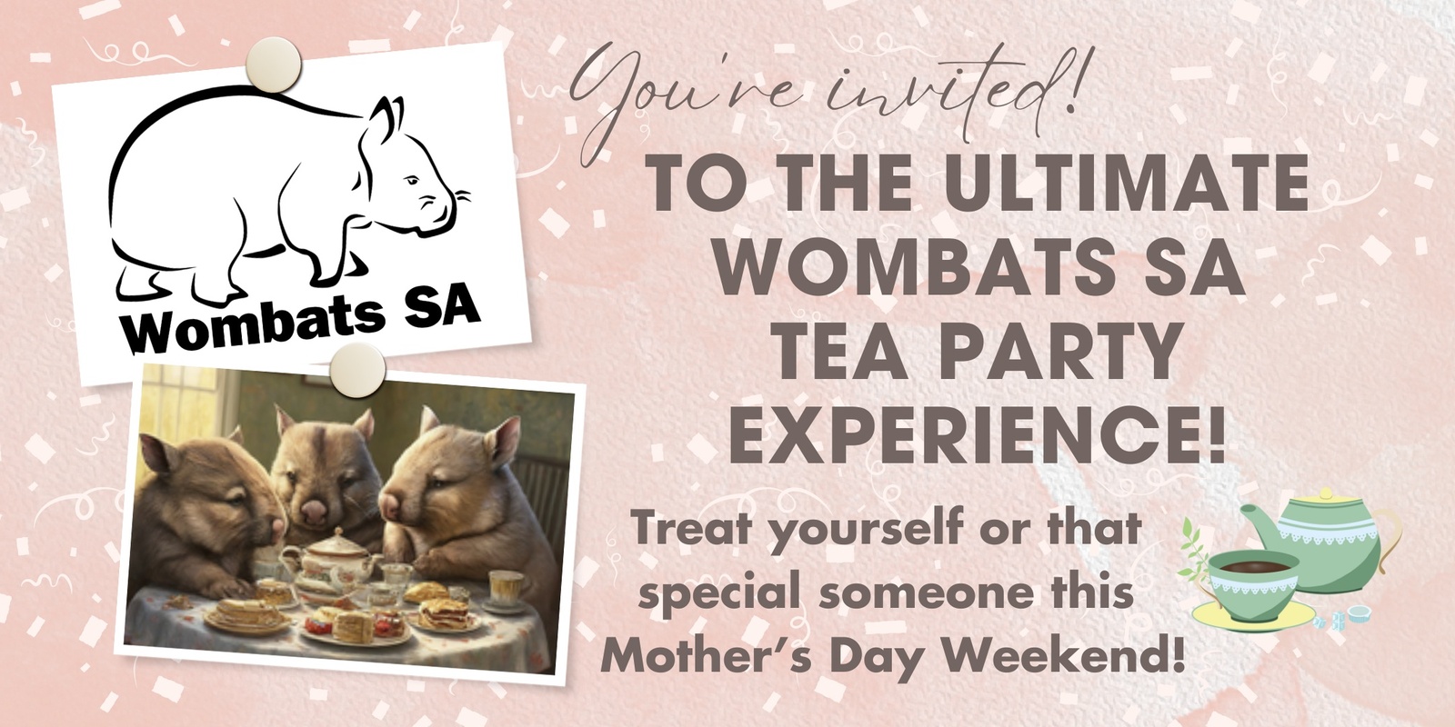Banner image for Wombats SA Tea Party