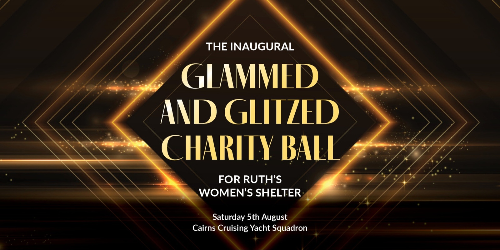 Banner image for Glammed and Glitzed Charity Ball 2023 - raising funds for Ruth's Women's Shelter